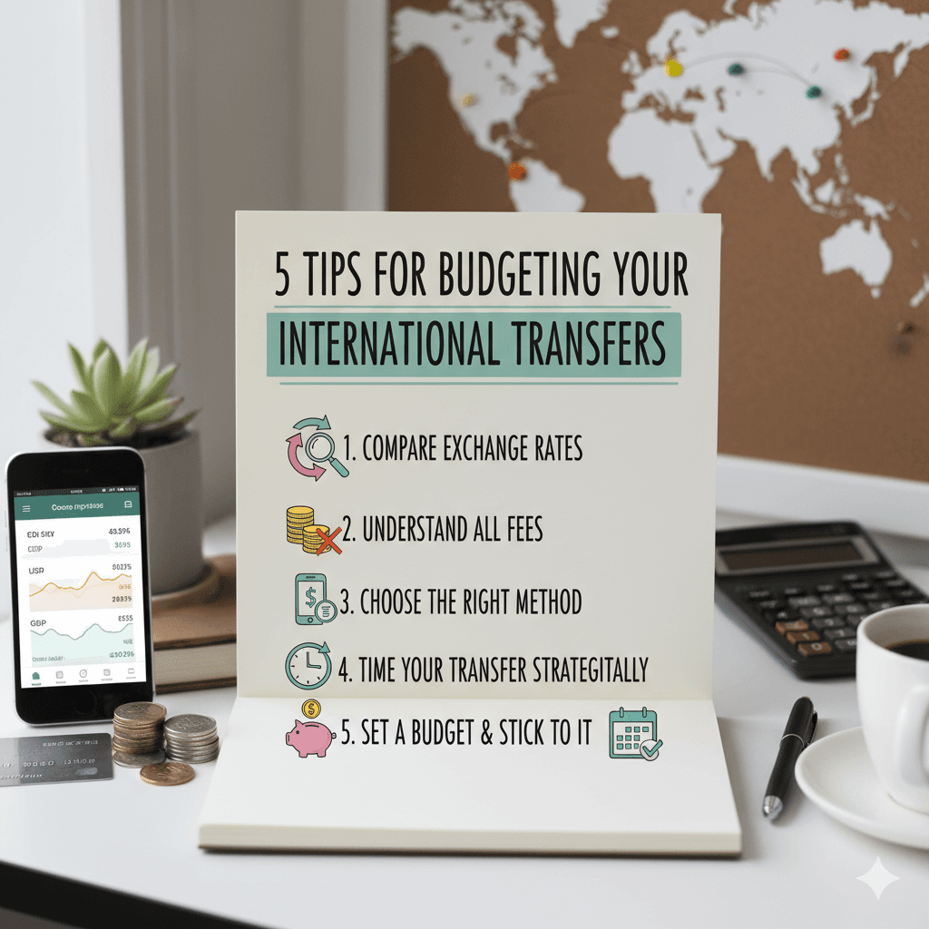 5 Tips for Budgeting Your International Transfers