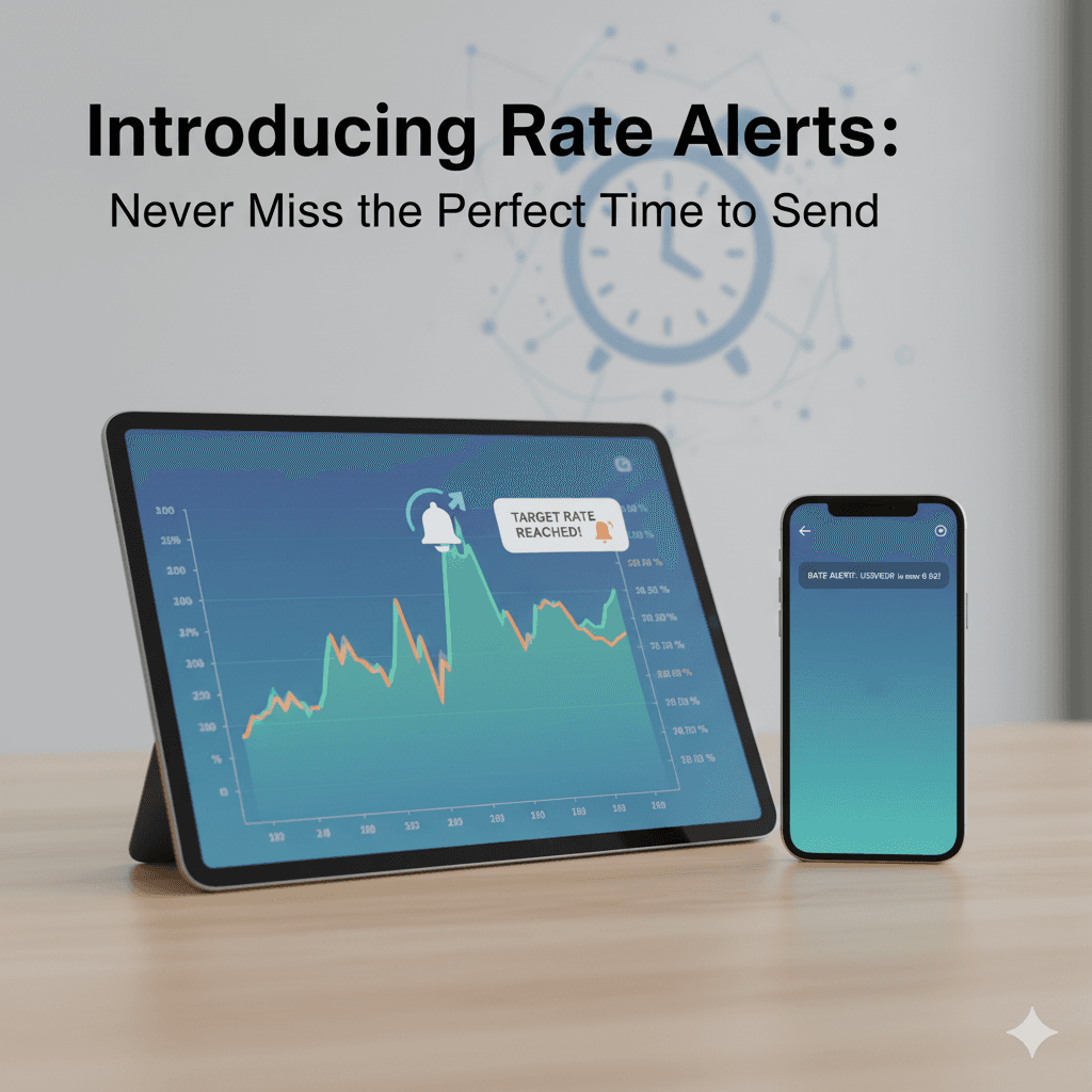 Introducing Rate Alerts: Never Miss the Perfect Time to Send